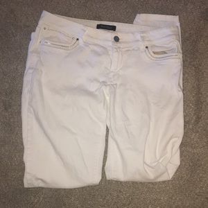 White House Black Market- White Skinny Jeans, Womens Size 4